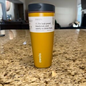 Owala Yellow Insulated Travel Mug 20oz